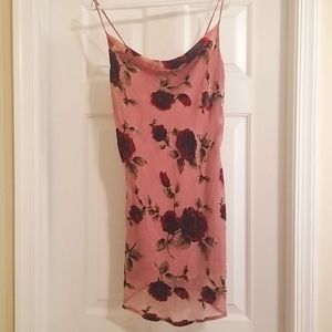 Floral mini dress